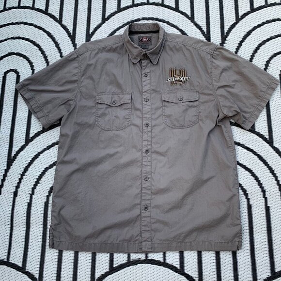 Choko Chevrolet Garage Logo Button Down Shirt - Picture 2 of 8